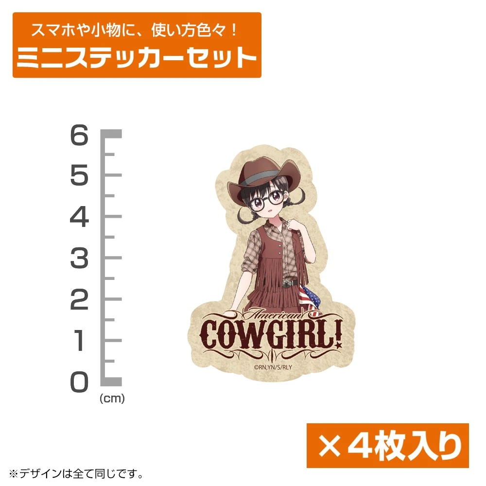 12月預購 COSPA「超超超超超喜歡你的100個女朋友」  迷你貼紙組 伊院知與 牛仔女郎Ver. 免訂金 ⚫