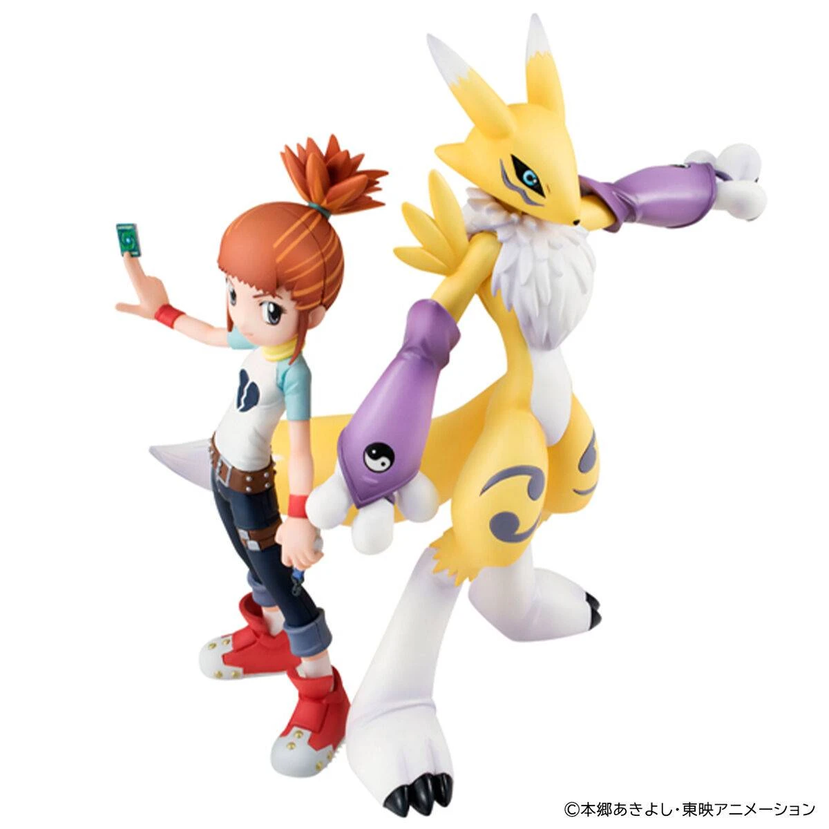 27年6月預購 代理 MH限定 GEM 數碼寶貝馴獸師 妖狐獸＆牧野留姫 再版