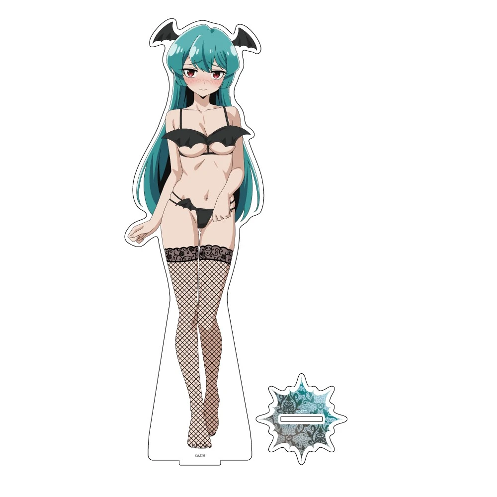 12月預購 FOCUS 夢想成為魔法少女 C108 魅魔&一臉嫌惡地露出褲褲 大壓克力立牌 水神小夜(魅魔ver) ⚫