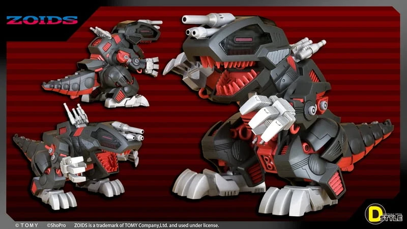 27年2月預購 壽屋 組裝模型 D-Style ZOIDS 洛伊德 死亡索拉 死亡暴龍 透明零件追加版