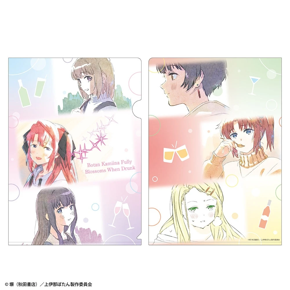 11月預購 GREEK 上伊那牡丹，醉姿如百合 透明資料夾 ED ⚫