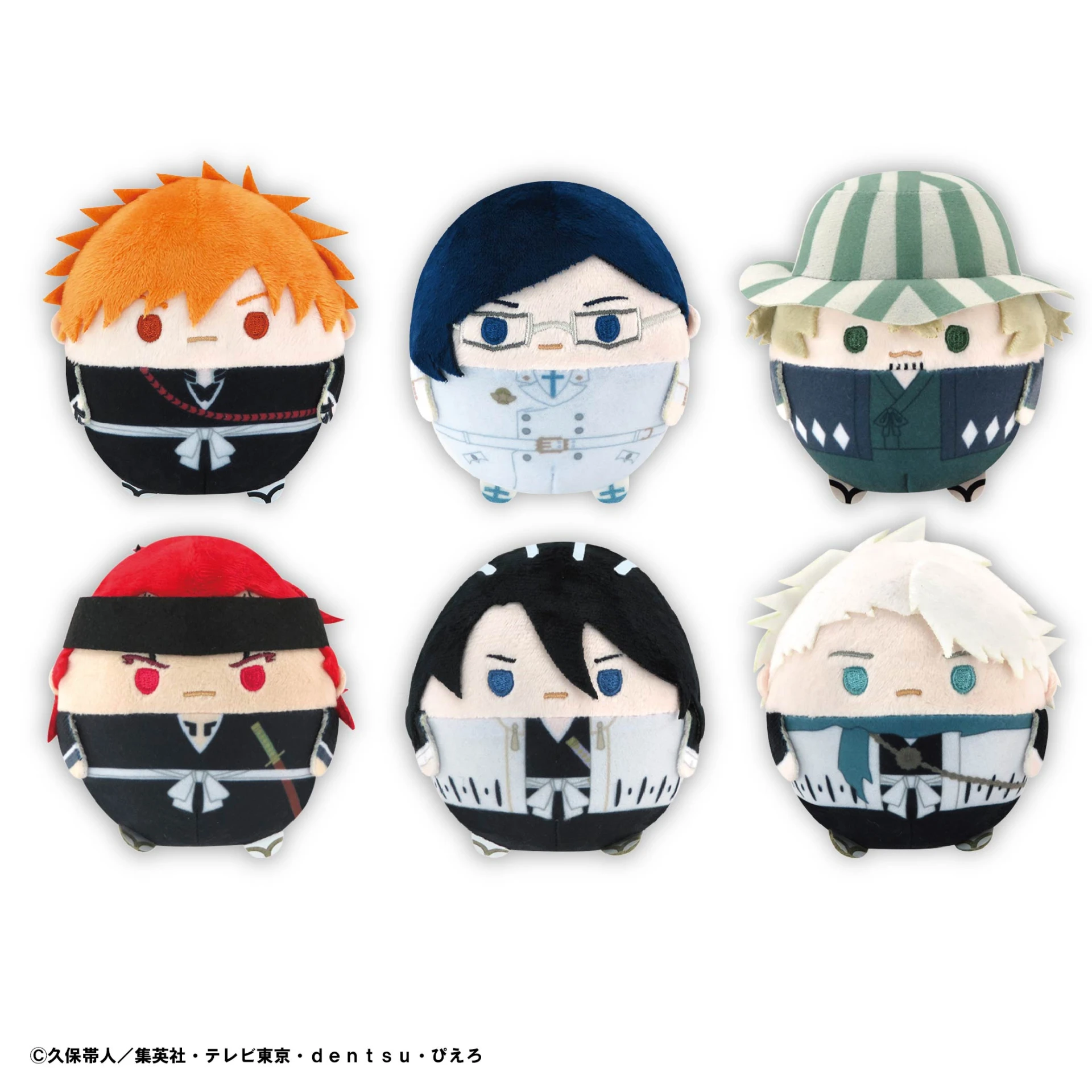 1月預購 MAX LIMITED「BLEACH 死神 千年血戰篇」圓滾滾布偶吊飾集 胖娃 ふわコロりん 玩偶娃娃吊飾 中盒6入 再版 免訂金 ⚫