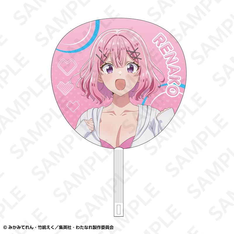 2月預購 DeNA「我們不可能成為戀人！絕對不行。（※似乎可行？）」 甜蜜夏日回憶 大型扇子 團扇 甘織玲奈子 ⚫