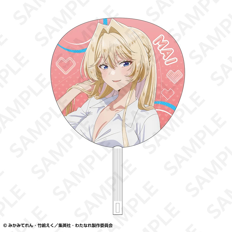 2月預購 DeNA「我們不可能成為戀人！絕對不行。（※似乎可行？）」 甜蜜夏日回憶 大型扇子 團扇 王塚真唯 ⚫