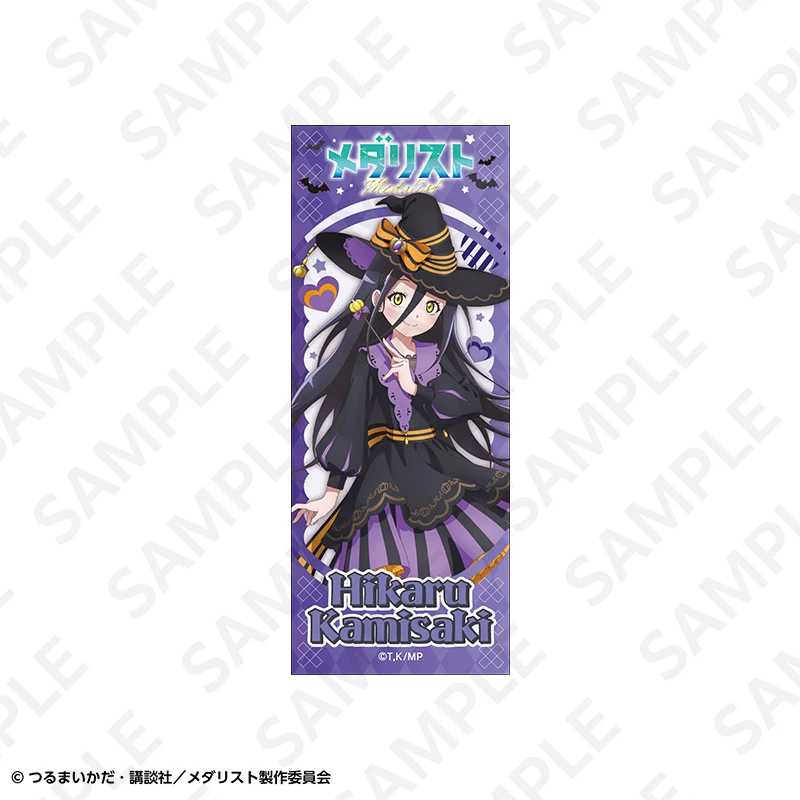 2月預購 DeNA 金牌得主 萬聖節ver. 角色長型貼紙 狼嵜光 ⚫