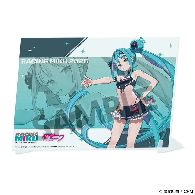 12月預購 HOBBY STOCK「賽車初音未來 2026」讚！Ver. 視覺壓克力板 免訂金 ⚫