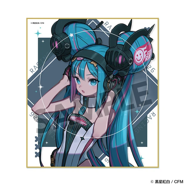 12月預購 HOBBY STOCK「賽車初音未來 2026」Rd.2 FUJI 富士應援Ver. 迷你色紙 免訂金 ⚫