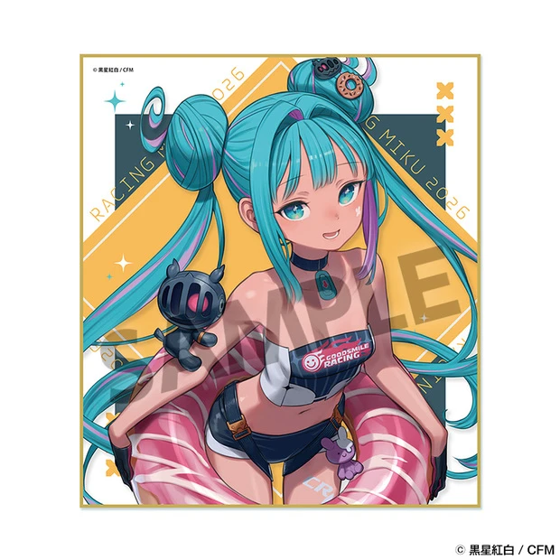 12月預購 HOBBY STOCK「賽車初音未來 2026」Rd.3 SEPANG 雪邦應援Ver. 迷你色紙 免訂金 ⚫
