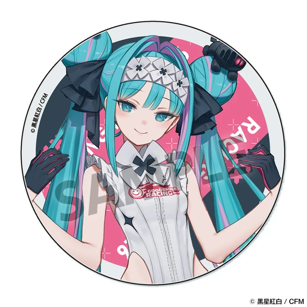 12月預購 HOBBY STOCK「賽車初音未來 2026」咖啡廳Ver. 壓克力杯墊 免訂金 ⚫