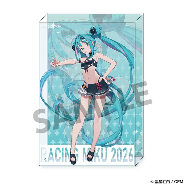 12月預購 HOBBY STOCK「賽車初音未來 2026」讚！Ver. 壓克力磚 免訂金 ⚫