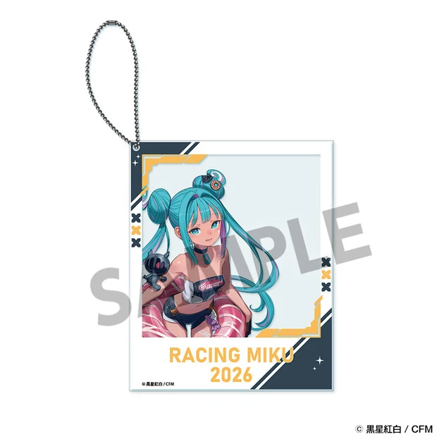 12月預購 HOBBY STOCK「賽車初音未來 2026」Rd.3 SEPANG 雪邦應援Ver. 拍立得風壓克力鑰匙圈 免訂金 ⚫