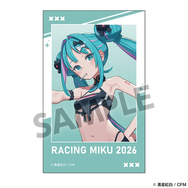 12月預購 HOBBY STOCK「賽車初音未來 2026」讚！Ver. 拍立得風貼紙 免訂金 ⚫