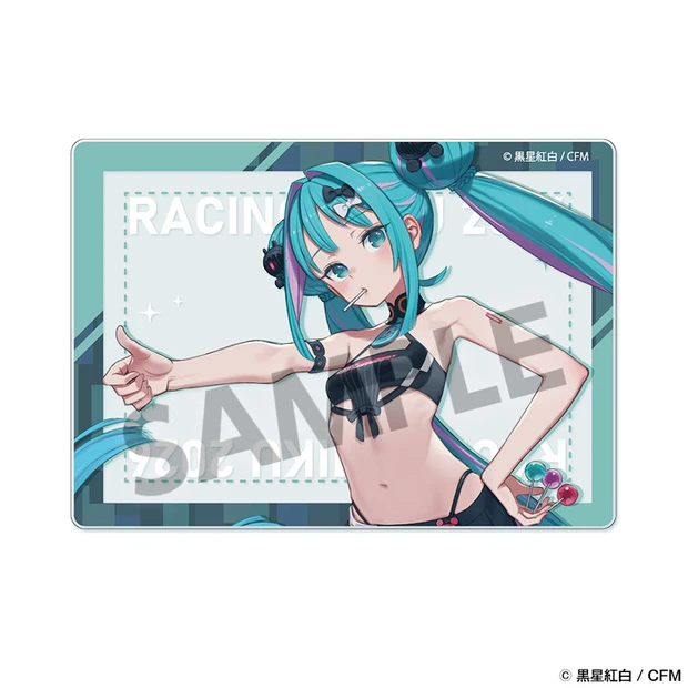 12月預購 HOBBY STOCK「賽車初音未來 2026」讚！Ver. 壓克力卡 免訂金 ⚫