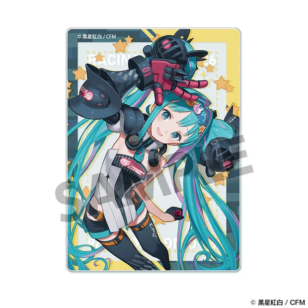 12月預購 HOBBY STOCK「賽車初音未來 2026」Rd.1 OKAYAMA 岡山應援Ver. 壓克力卡 免訂金 ⚫
