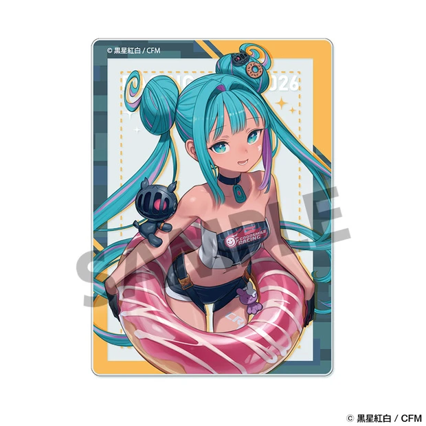 12月預購 HOBBY STOCK「賽車初音未來 2026」Rd.3 SEPANG 雪邦應援Ver. 壓克力卡 免訂金 ⚫