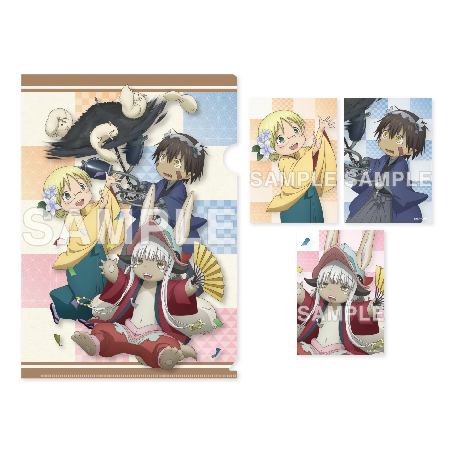1月預購 角川「劇場版 來自深淵 覺醒的神秘」透明資料夾＆寫真卡組 和服Ver. 免訂金 ⚫
