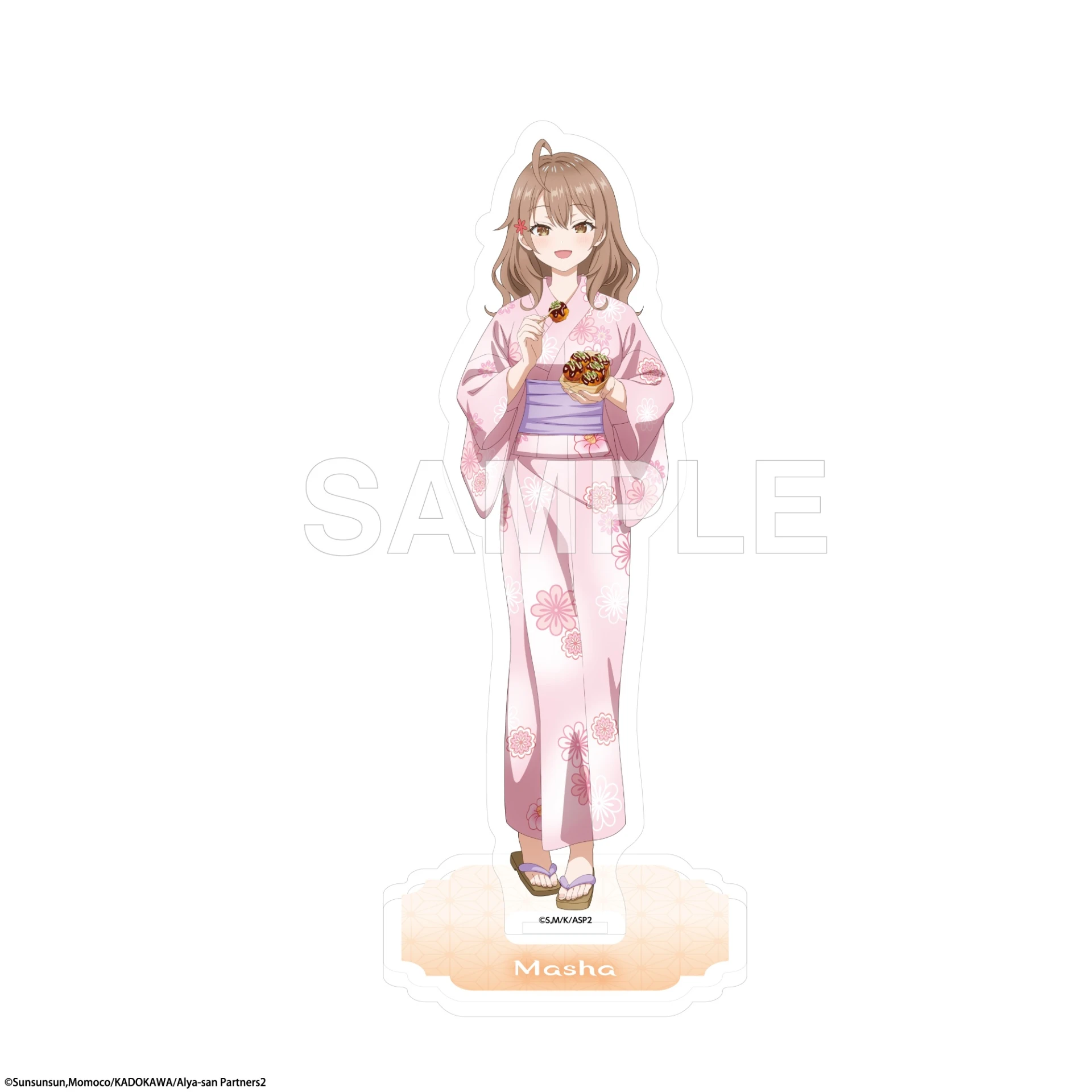 1月預購 角川「不時輕聲地以俄語遮羞的鄰座艾莉同學」壓克力立牌 浴衣Ver. 瑪夏 免訂金 ⚫