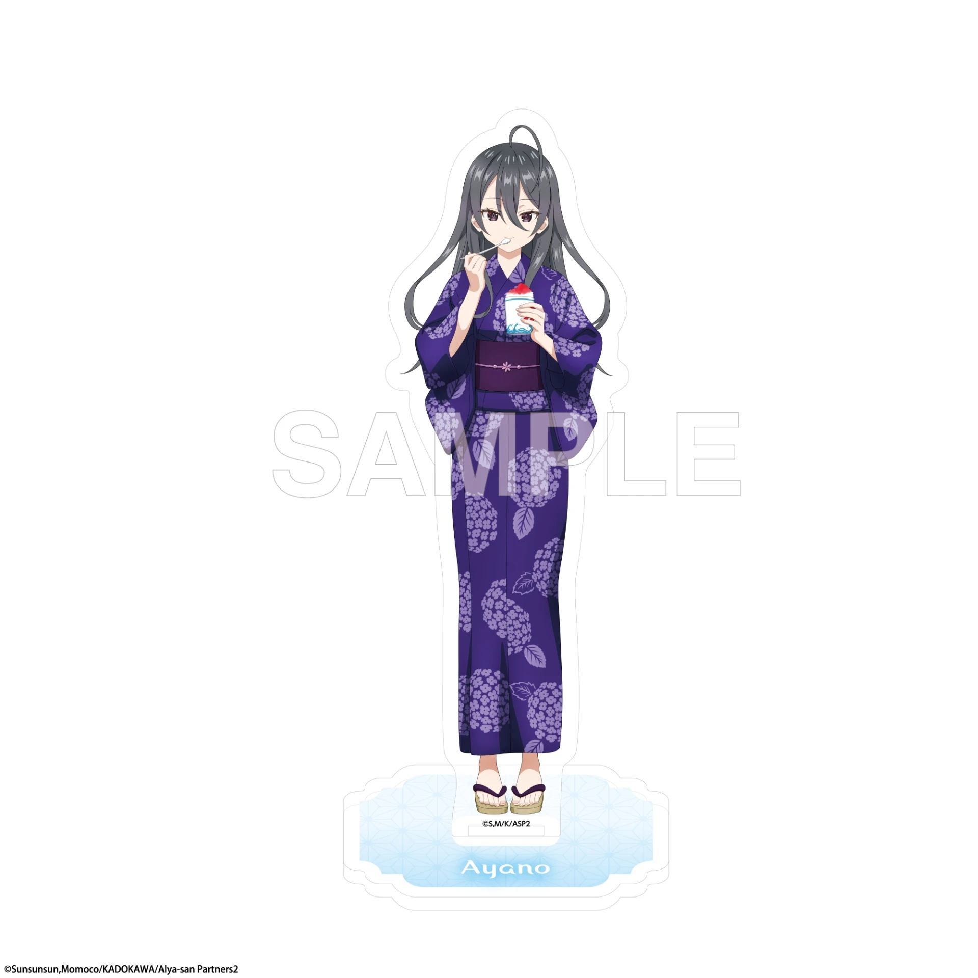 1月預購 角川「不時輕聲地以俄語遮羞的鄰座艾莉同學」壓克力立牌 浴衣Ver. 君島綾乃 免訂金 ⚫