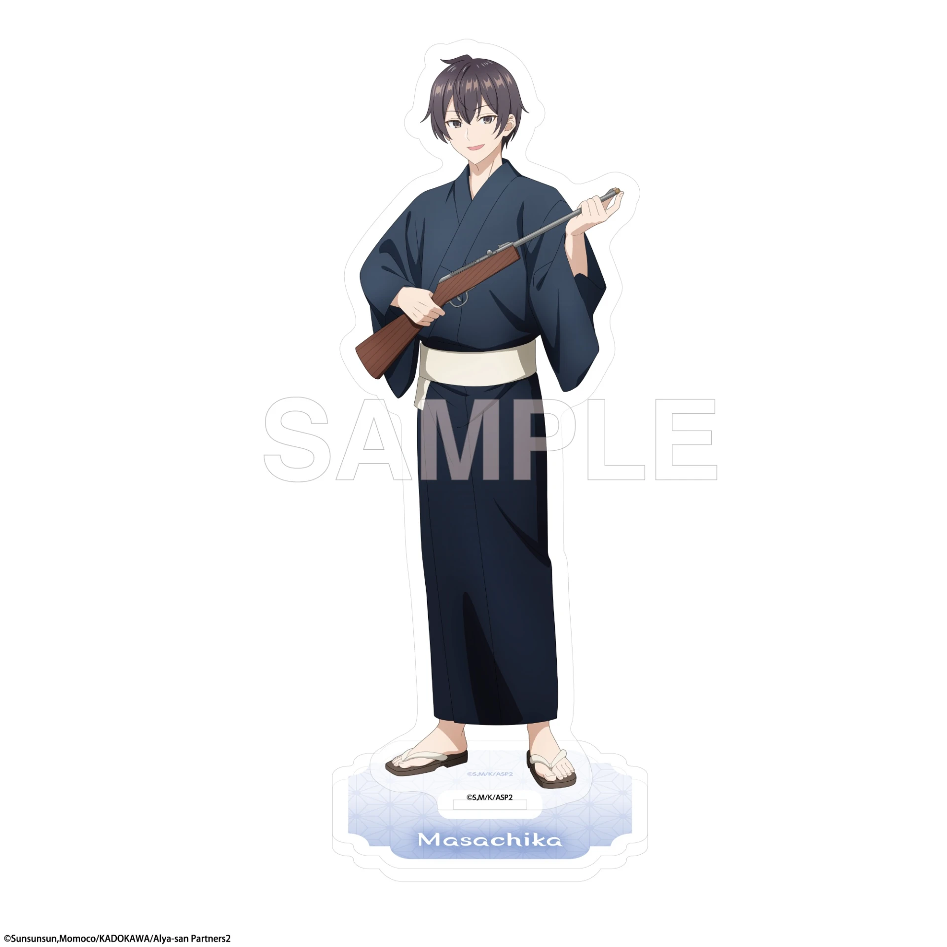 1月預購 角川「不時輕聲地以俄語遮羞的鄰座艾莉同學」壓克力立牌 浴衣Ver. 久世政近 免訂金 ⚫