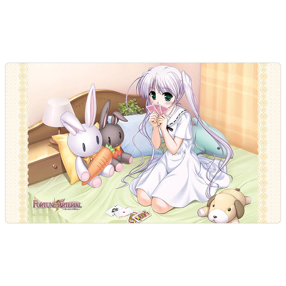 1月預購 窗簾魂 FORTUNE ARTERIAL 軟膠桌墊 東儀白 撲克牌 電腦桌墊 ⚫