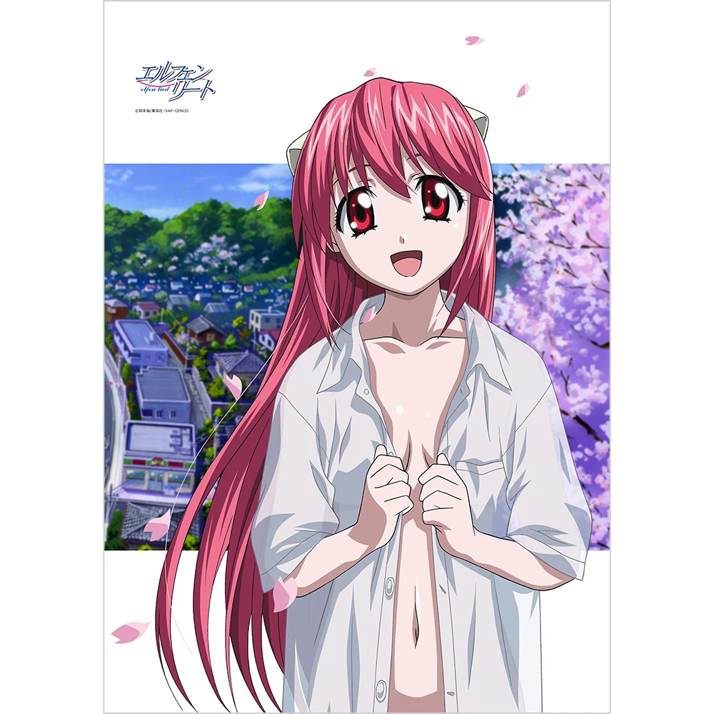 1月預購 窗簾魂「 變異體少女 妖精的旋律 Elfen Lied 」 B2掛軸 妮悠 免訂金 ⚫