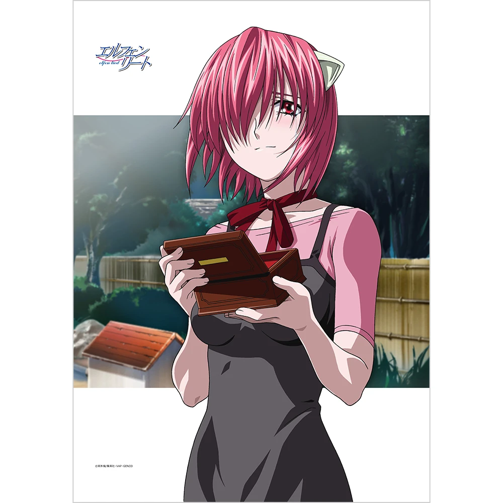 1月預購 窗簾魂「 變異體少女 妖精的旋律 Elfen Lied 」 B2掛軸 露西 音樂盒Ver. 免訂金 ⚫