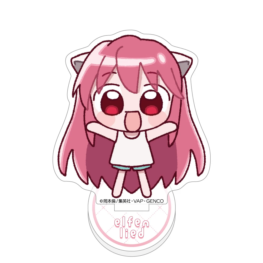 1月預購 窗簾魂「 變異體少女 妖精的旋律 Elfen Lied 」迷你壓克力立牌 妮悠 免訂金 ⚫