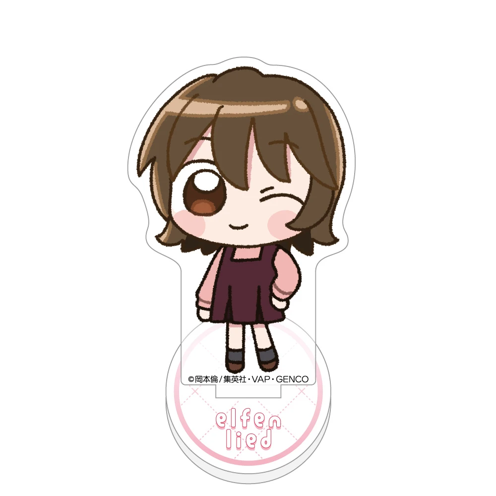 1月預購 窗簾魂「 變異體少女 妖精的旋律 Elfen Lied 」迷你壓克力立牌 由香 免訂金 ⚫