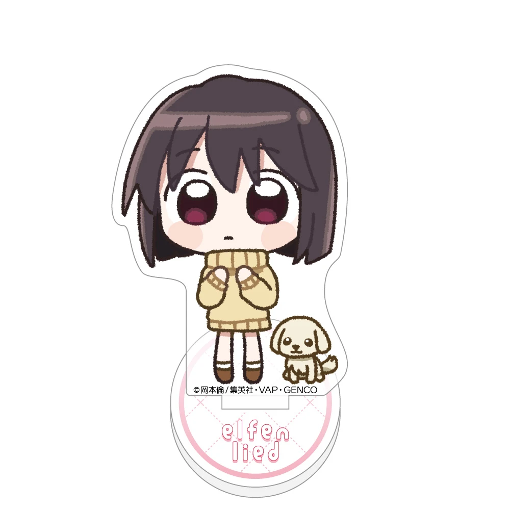 1月預購 窗簾魂「 變異體少女 妖精的旋律 Elfen Lied 」迷你壓克力立牌 真由 免訂金 ⚫