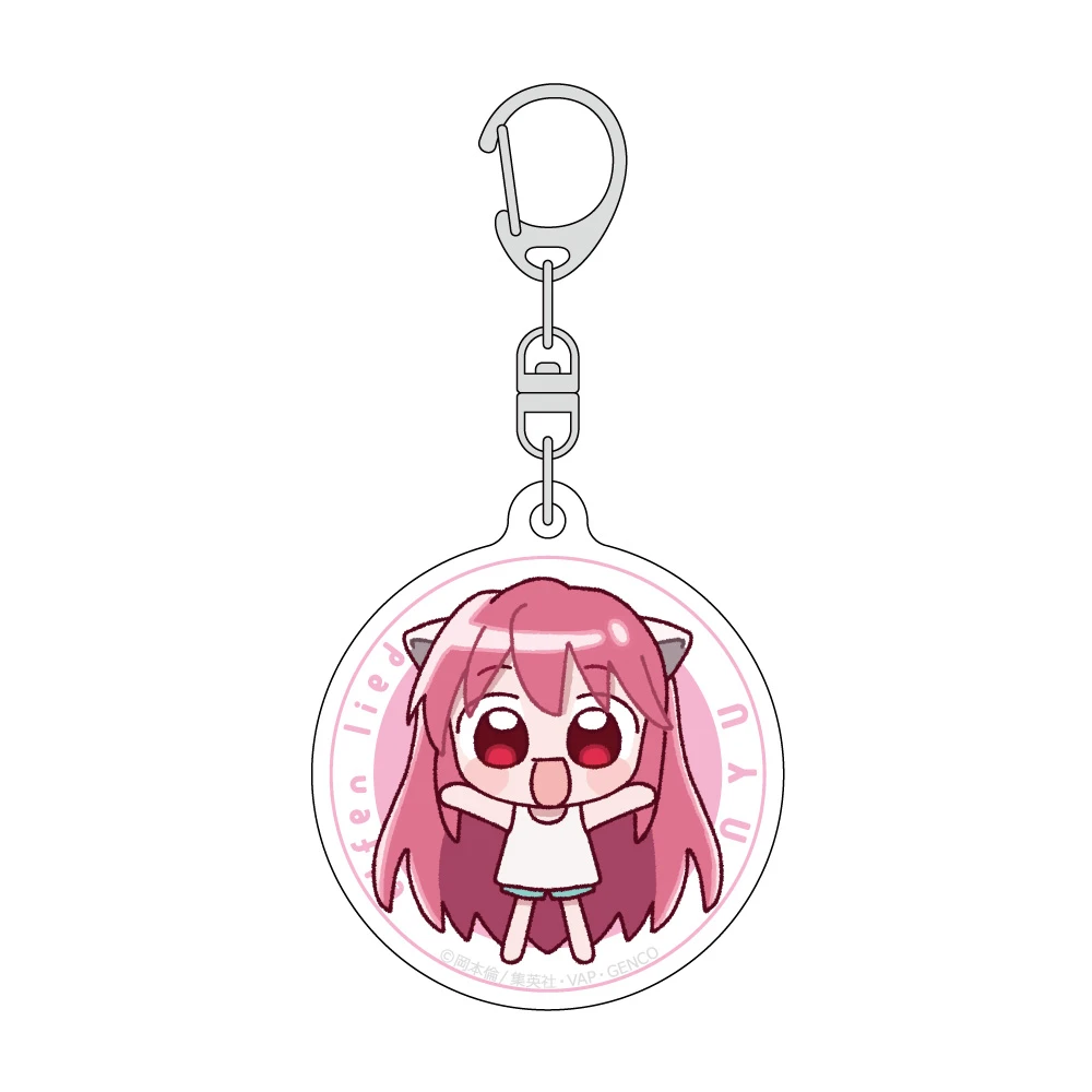 1月預購 窗簾魂「 變異體少女 妖精的旋律 Elfen Lied 」Q版壓克力鑰匙圈 妮悠 免訂金 ⚫