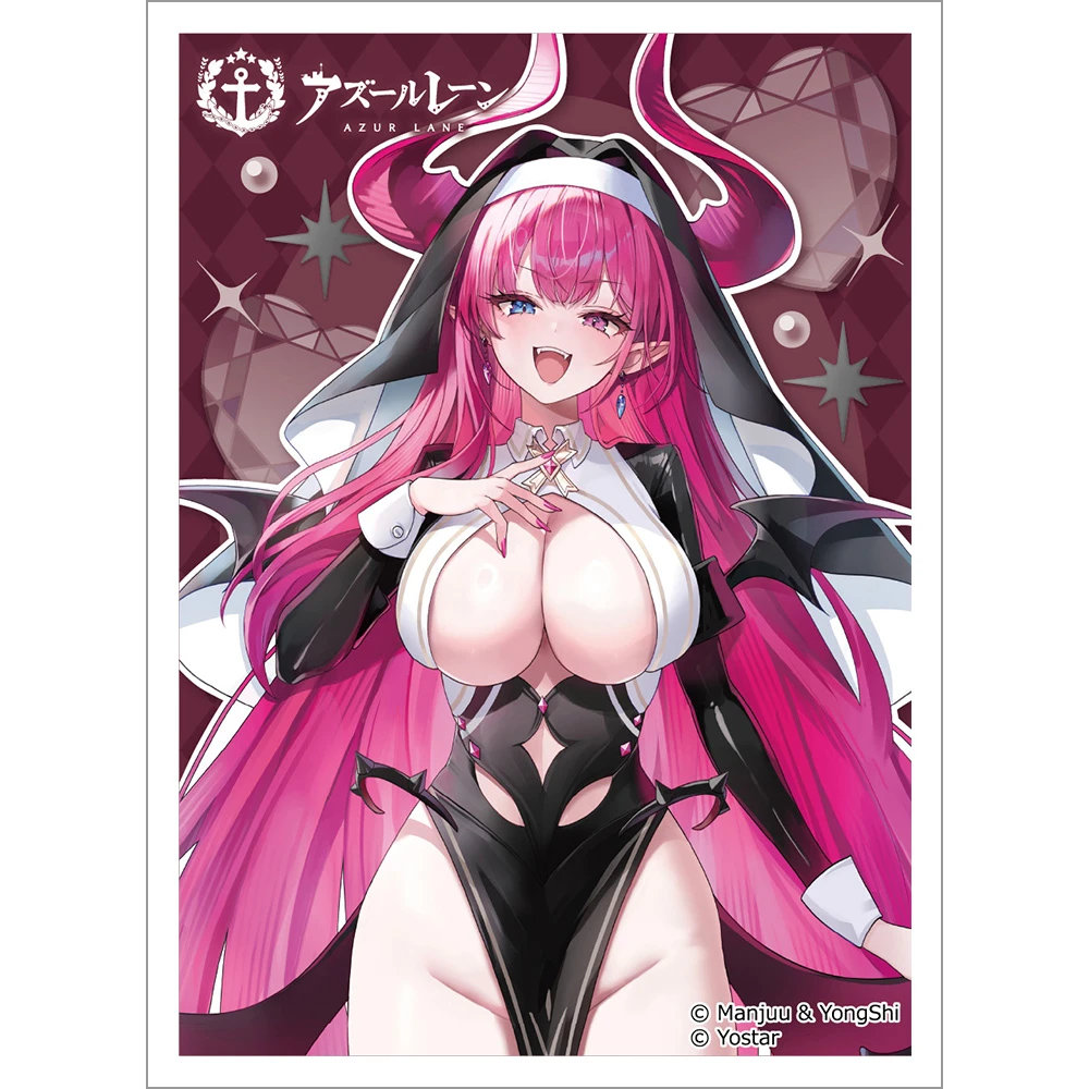 1月預購 窗簾魂「碧藍航線」全新繪製 魅魔修女Ver. 梅克倫堡 卡片保護套 免訂金 ⚫