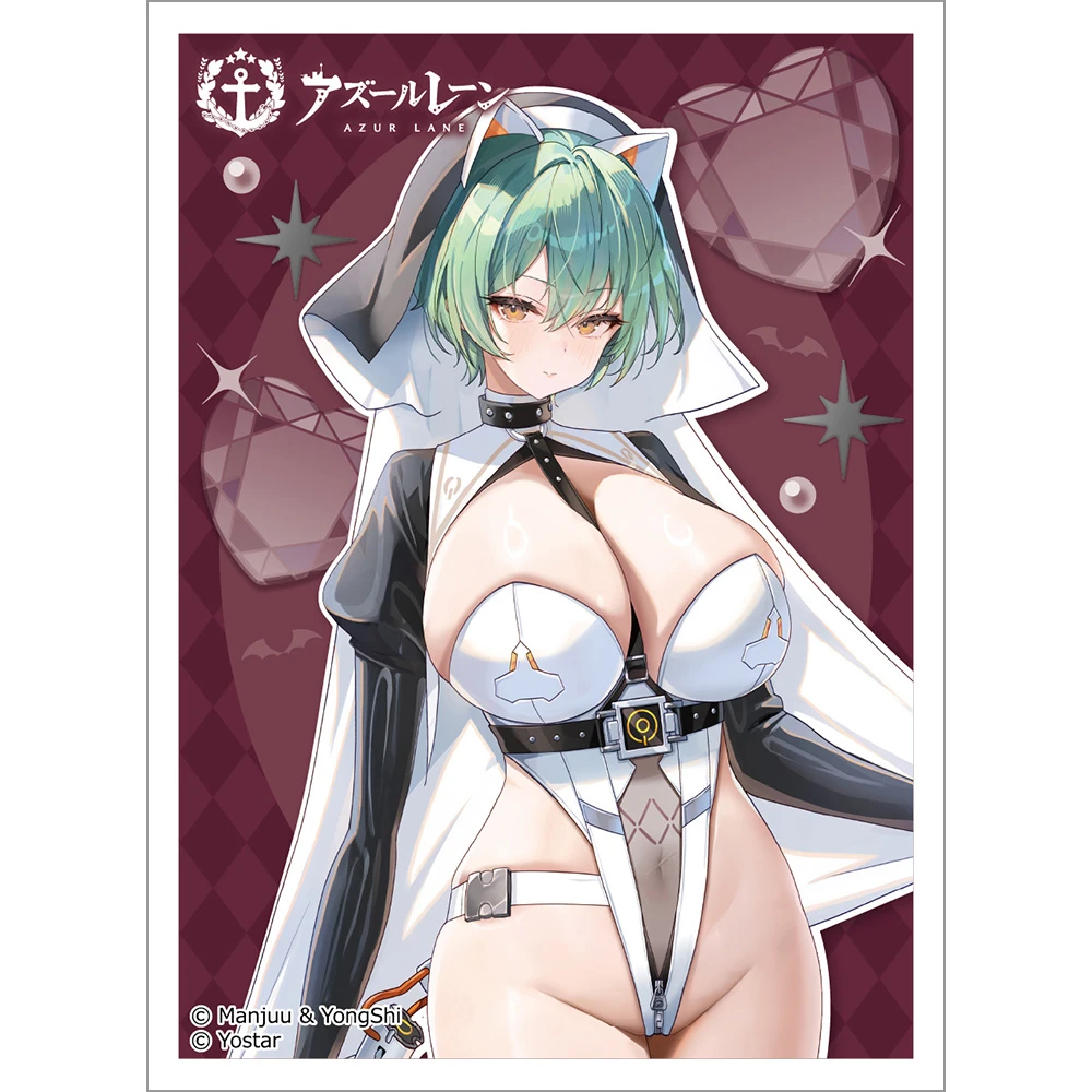 1月預購 窗簾魂「碧藍航線」全新繪製 魅魔修女Ver. 納希莫夫海軍上將 卡片保護套 免訂金 ⚫