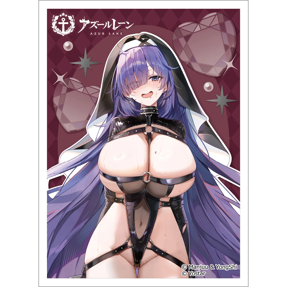 1月預購 窗簾魂「碧藍航線」全新繪製 魅魔修女Ver. 莫加多爾 卡片保護套 免訂金 ⚫