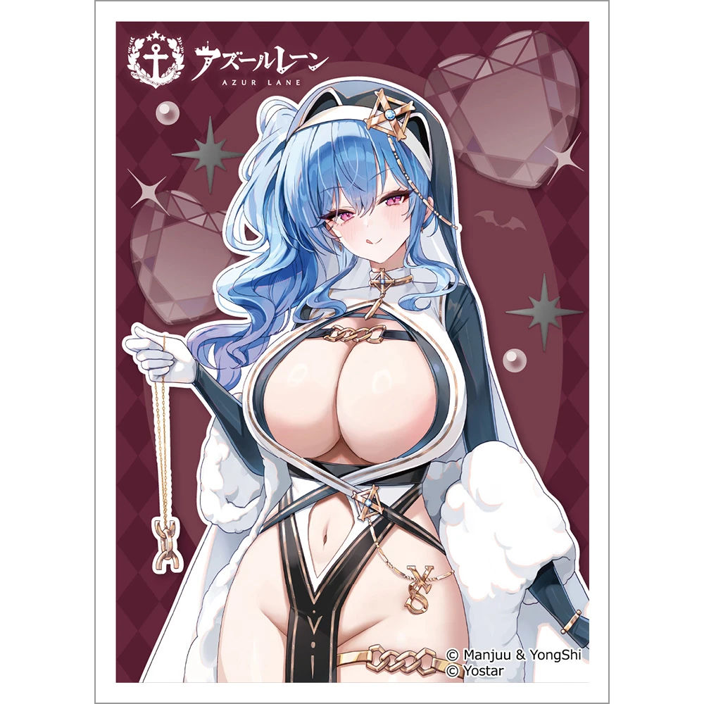 1月預購 窗簾魂「碧藍航線」全新繪製 魅魔修女Ver. 聖路易斯 卡片保護套 免訂金 ⚫