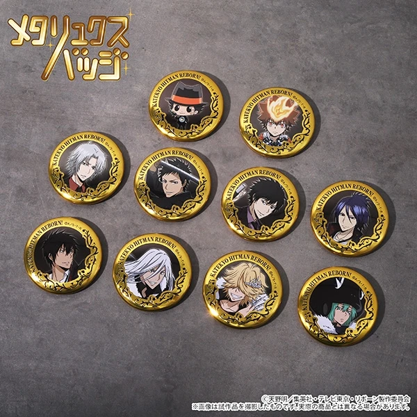 12月預購 Movic 家庭教師 REBORN! 金屬風胸章收藏集 徽章 中盒10入 ⚫