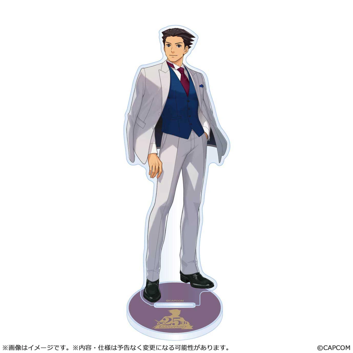 4月預購 CAPCOM 「逆轉裁判25週年」 主視覺 成步堂龍一 壓克力立牌 免訂金 ⚫