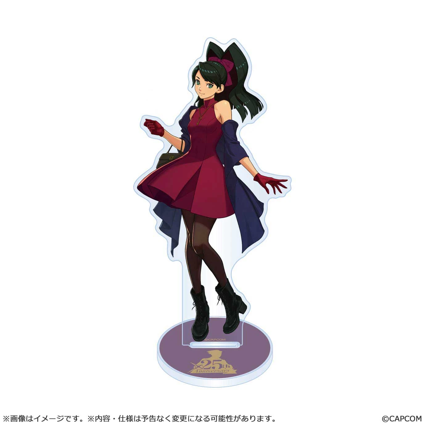 4月預購 CAPCOM 「逆轉裁判25週年」 主視覺 一條美雲 壓克力立牌 免訂金 ⚫