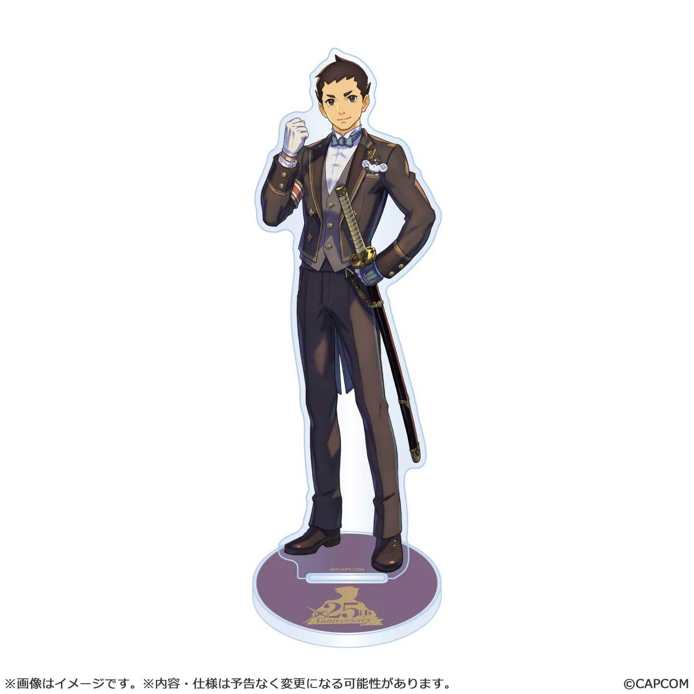 4月預購 CAPCOM 「逆轉裁判25週年」 主視覺 成步堂龍之介 壓克力立牌 免訂金 ⚫