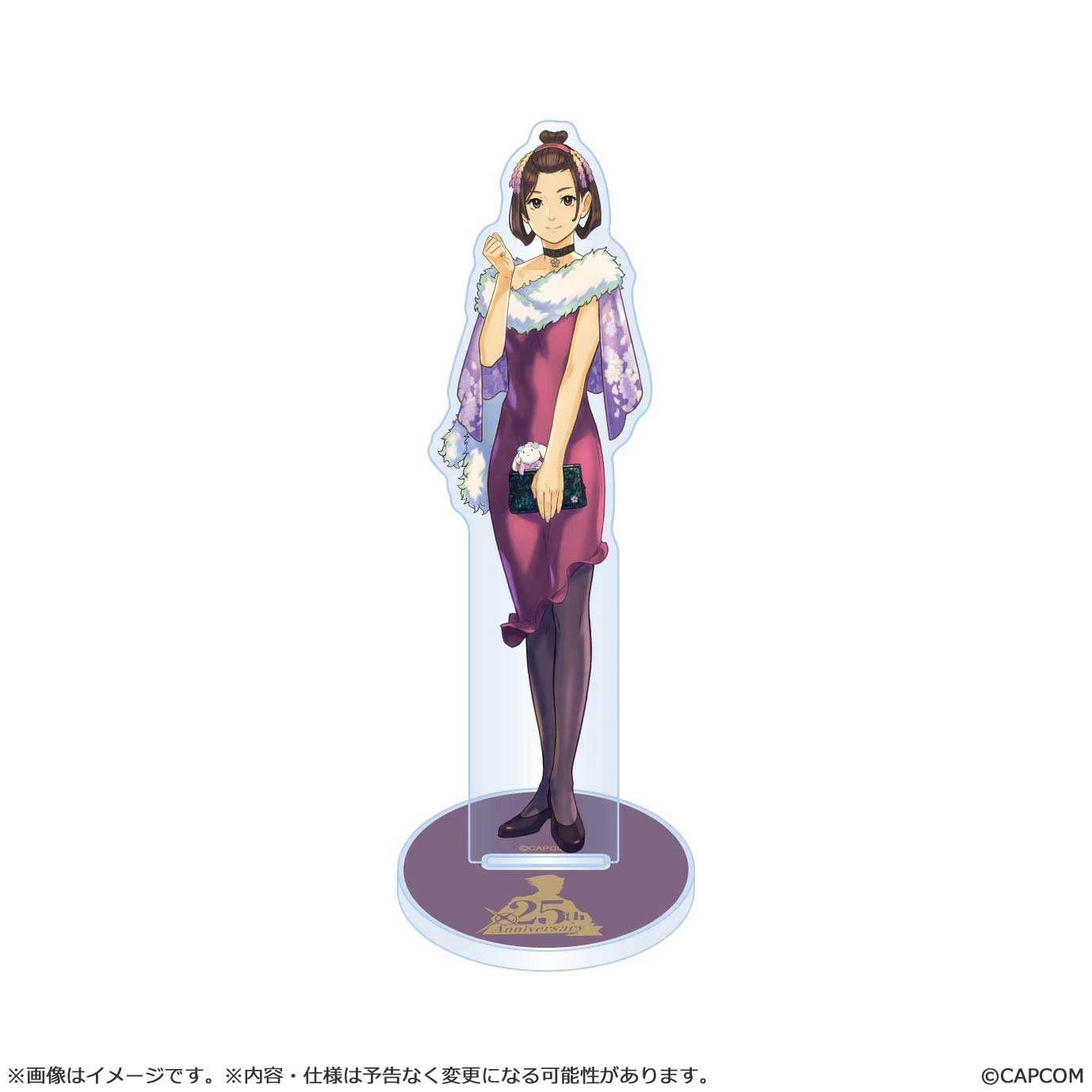 4月預購 CAPCOM 「逆轉裁判25週年」 主視覺 御琴羽壽沙都 壓克力立牌 免訂金 ⚫