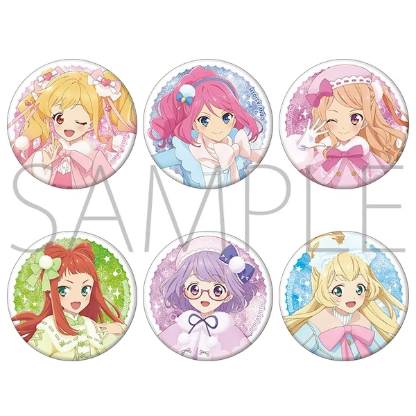 12月預購 Movic 偶像學園Stars! 冬季絨毛造型 閃亮胸章集 徽章 中盒6入 ⚫