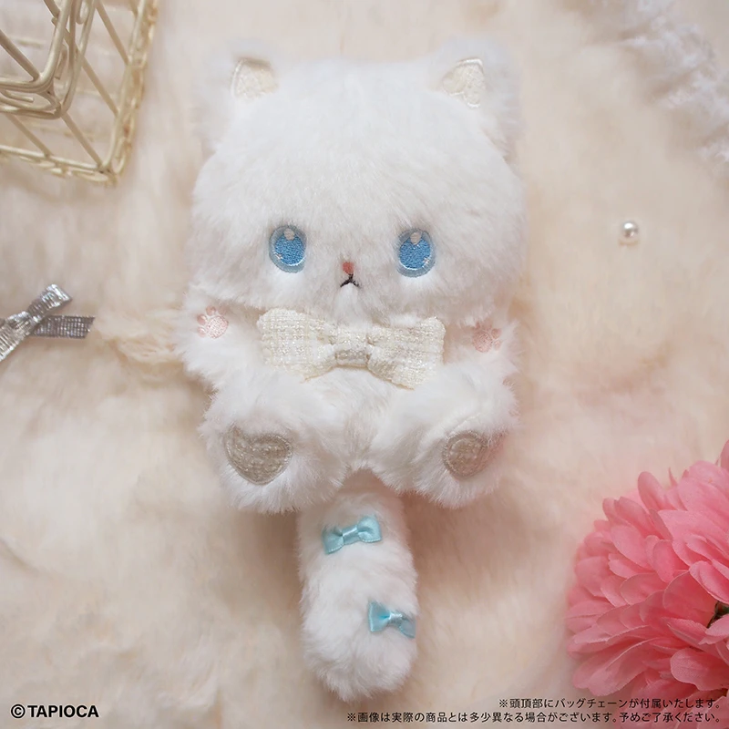 2月預購 TAPIOCA 原創 たぴにゃんこ 花呢蝴蝶結Ver. 貓咪布偶娃娃 白色 免訂金 ⚫