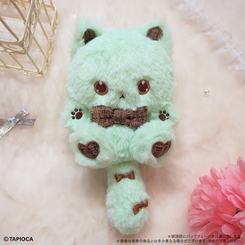 2月預購 TAPIOCA 原創 たぴにゃんこ 花呢蝴蝶結Ver. 貓咪布偶娃娃 薄荷色 免訂金 ⚫