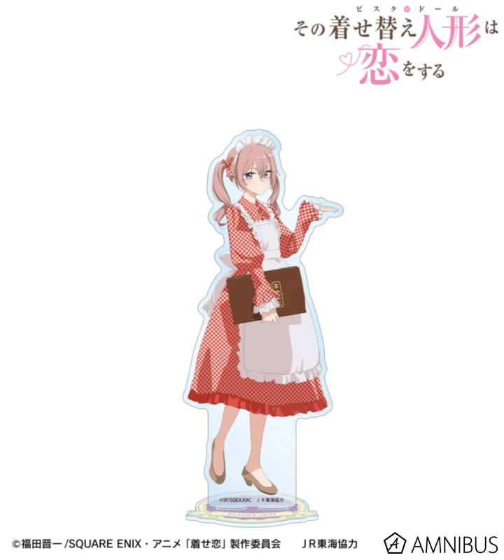 1月預購 AMNIBUS 戀上換裝娃娃 第2季 × JR東海 大壓克力立牌 乾紗壽葉 服務生風ver. ⚫