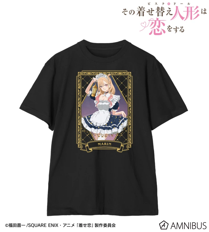 1月預購 AMNIBUS 「戀上換裝娃娃 Season 2」 全新繪製 星空女僕Ver. 喜多川海夢 中性款T恤 再版 免訂金 ⚫