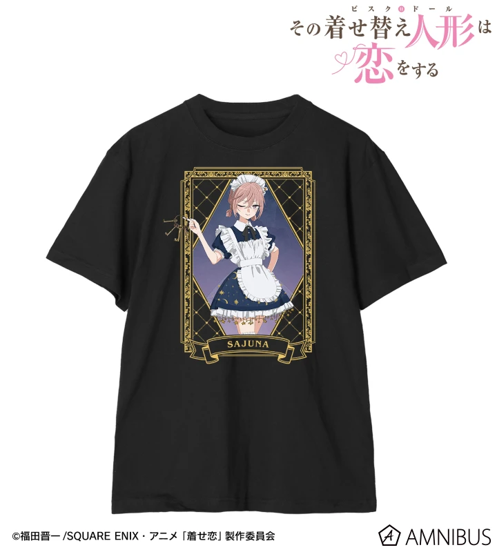1月預購 AMNIBUS 「戀上換裝娃娃 Season 2」 全新繪製 星空女僕Ver. 乾紗壽葉 中性款T恤 再版 免訂金 ⚫