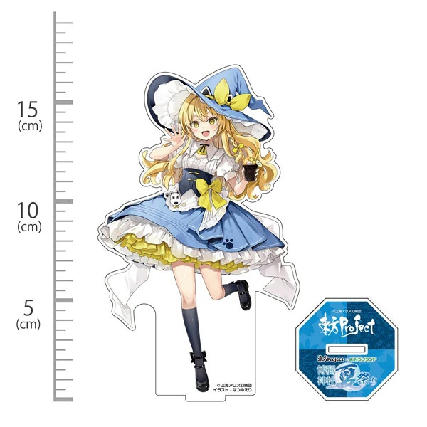 1月預購 COSPA 「東方Project」 霧雨魔理沙 讀賣樂園2025Ver. 壓克力立牌 繪師なつめえり 免訂金 ⚫