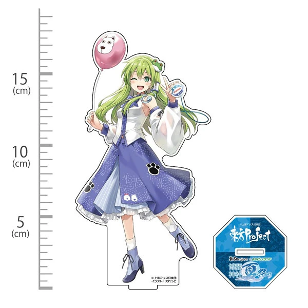 1月預購 COSPA 「東方Project」 東風谷早苗 讀賣樂園2025Ver. 壓克力立牌 繪師えれっと 免訂金 ⚫