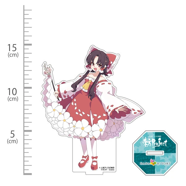 1月預購 COSPA 「東方Project」 博麗靈夢 HANA・BIYORI Ver. 壓克力立牌 繪師baba 免訂金 ⚫