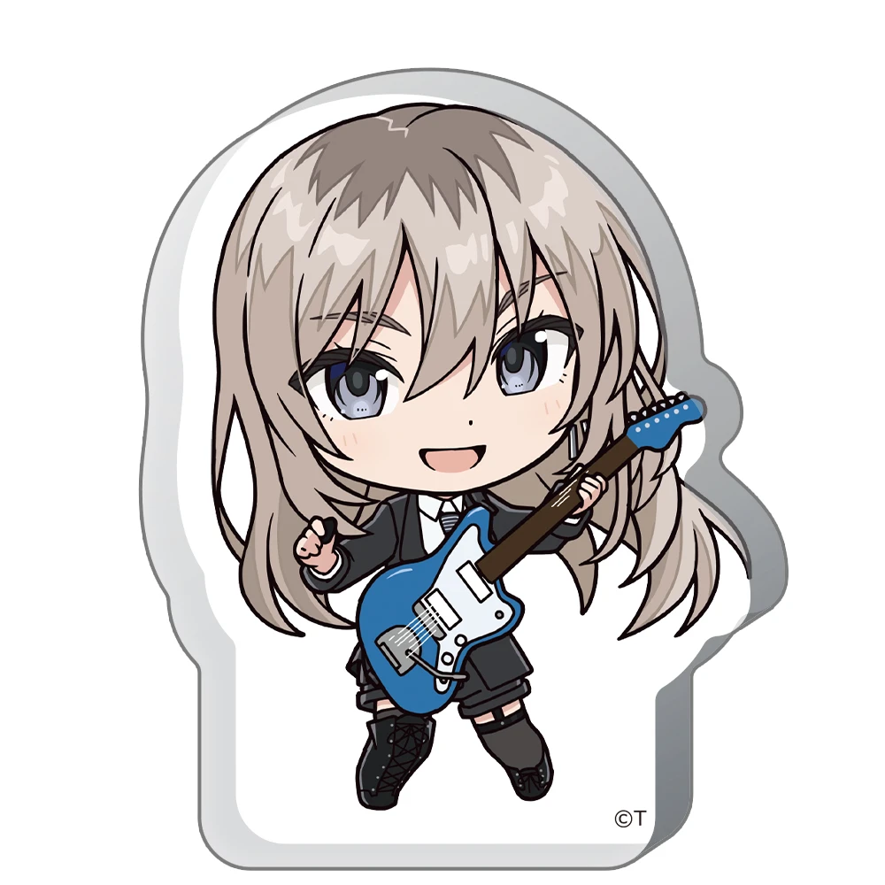 12月預購 azumaker 少女樂團 吶喊吧 Q版造型壓克力厚磚 飯友 河原木桃香 ⚫