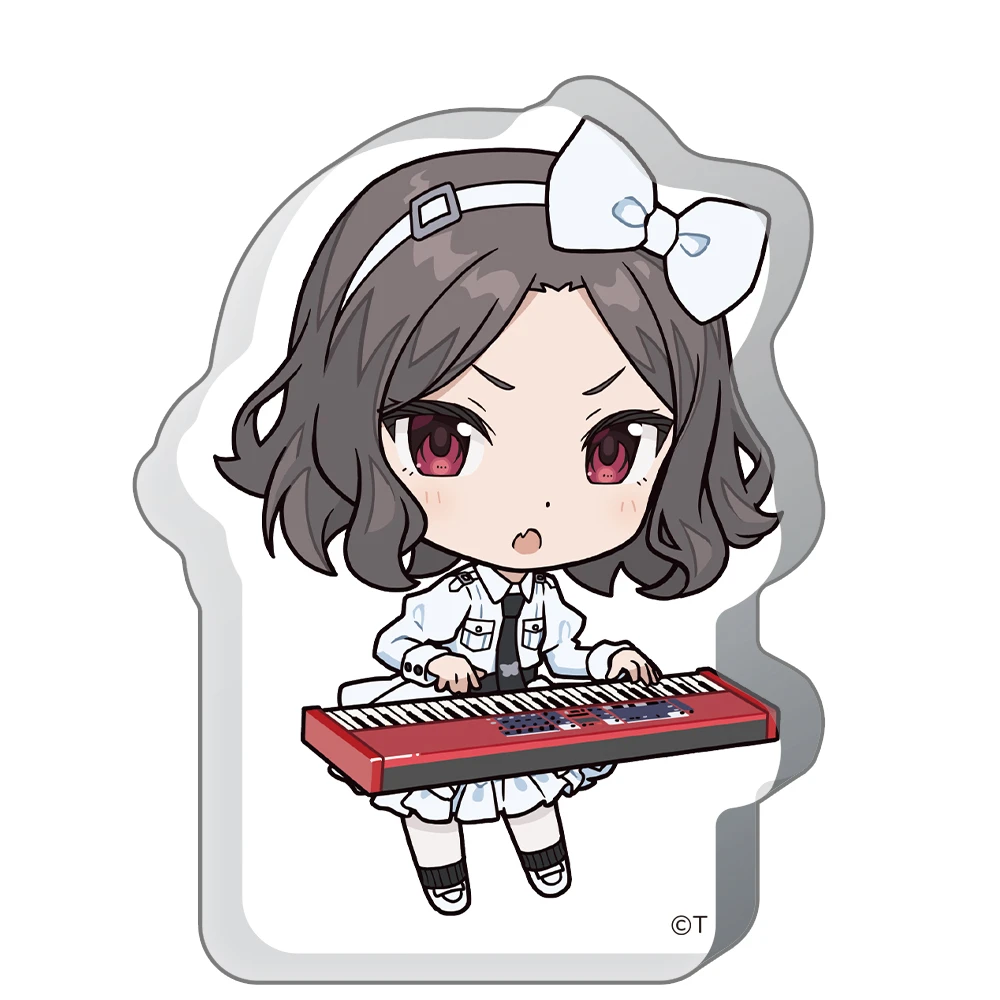 12月預購 azumaker 少女樂團 吶喊吧 Q版造型壓克力厚磚 飯友 海老塚智 ⚫